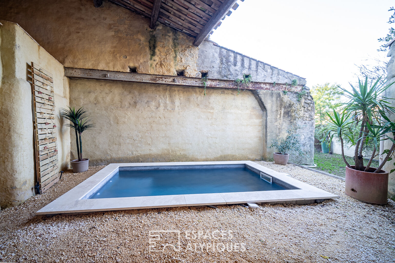 À 15 km d’Uzès, une maison de village pleine de charme et de caractère