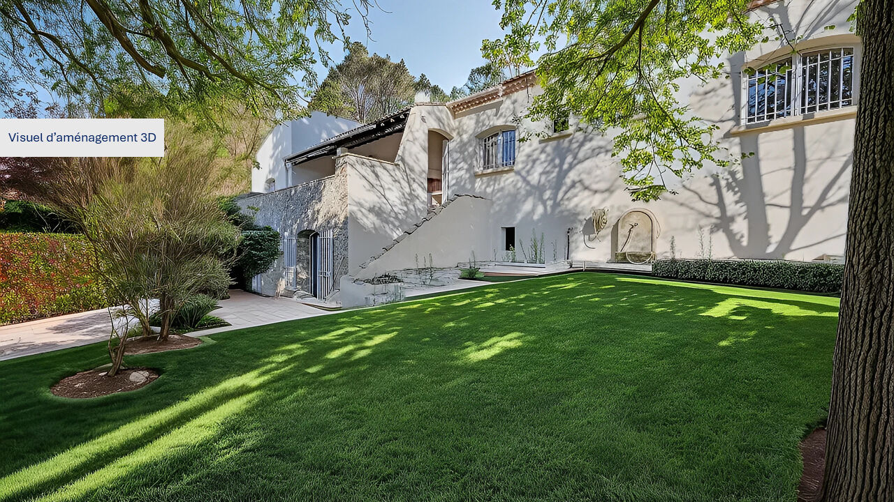 Villa with view of the Magne Tower and its independent offices