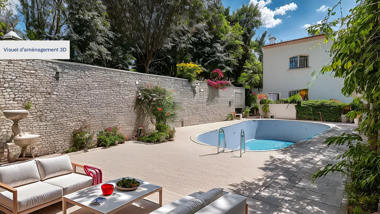 Villa with view of the Magne Tower and its independent offices