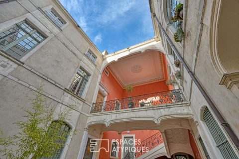 Haussmannien avec vue sur l’esplanade