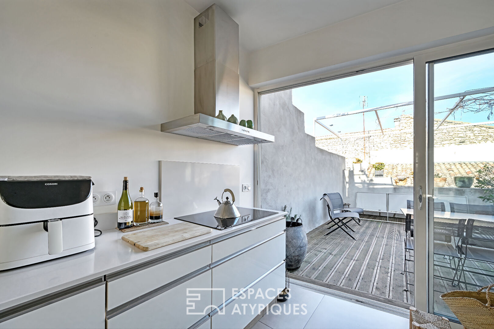 Appartement esprit maison de ville avec terrasses et vue imprenable – Nîmes, Quartier Jean Jaurès