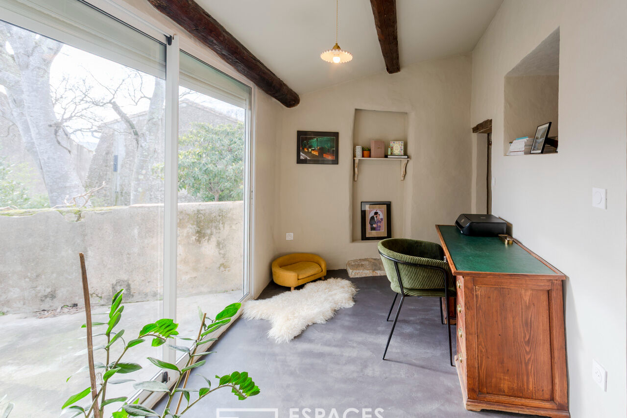 An ancient temple transformed into a charming house between Uzès and Nîmes