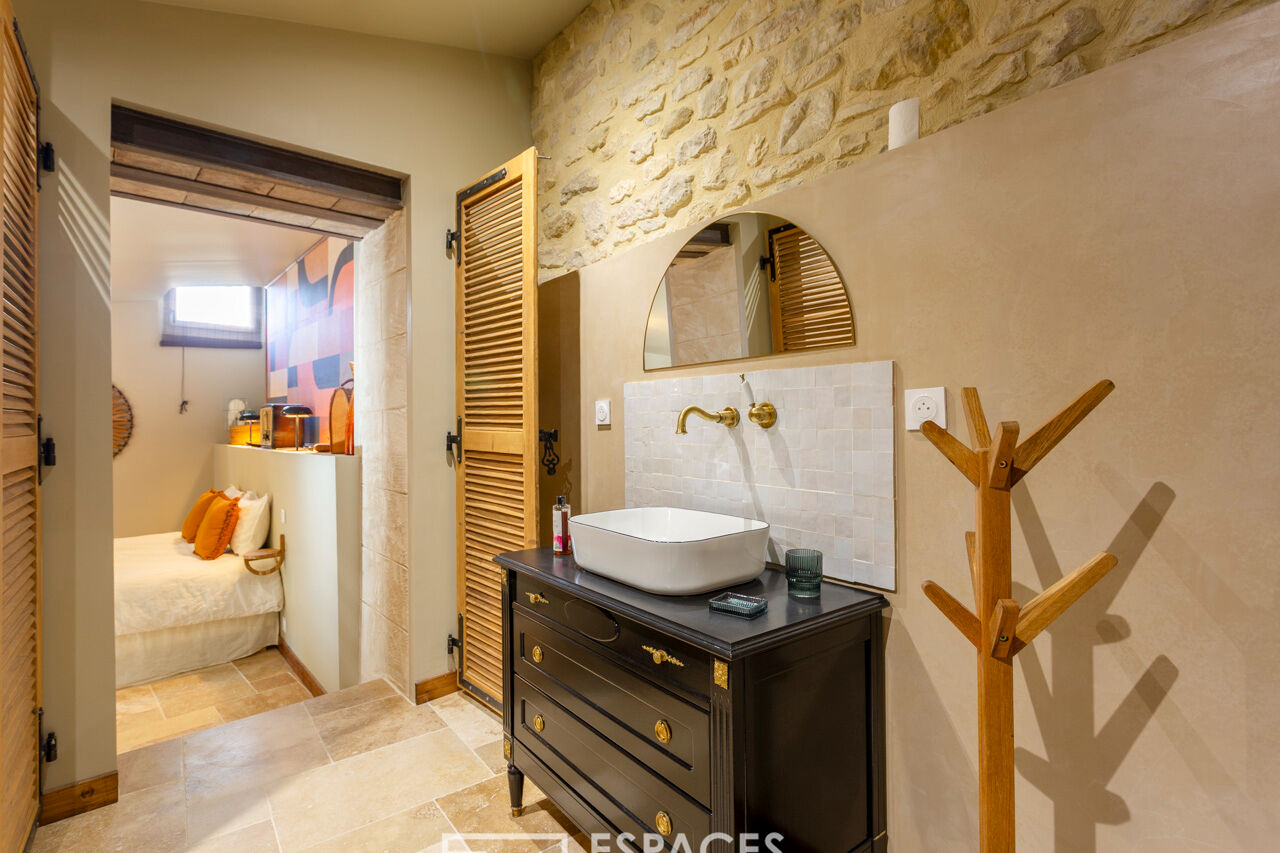 An ancient temple transformed into a charming house between Uzès and Nîmes