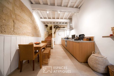 Un écrin de charme avec terrasse et vue sur les toits d’Uzès