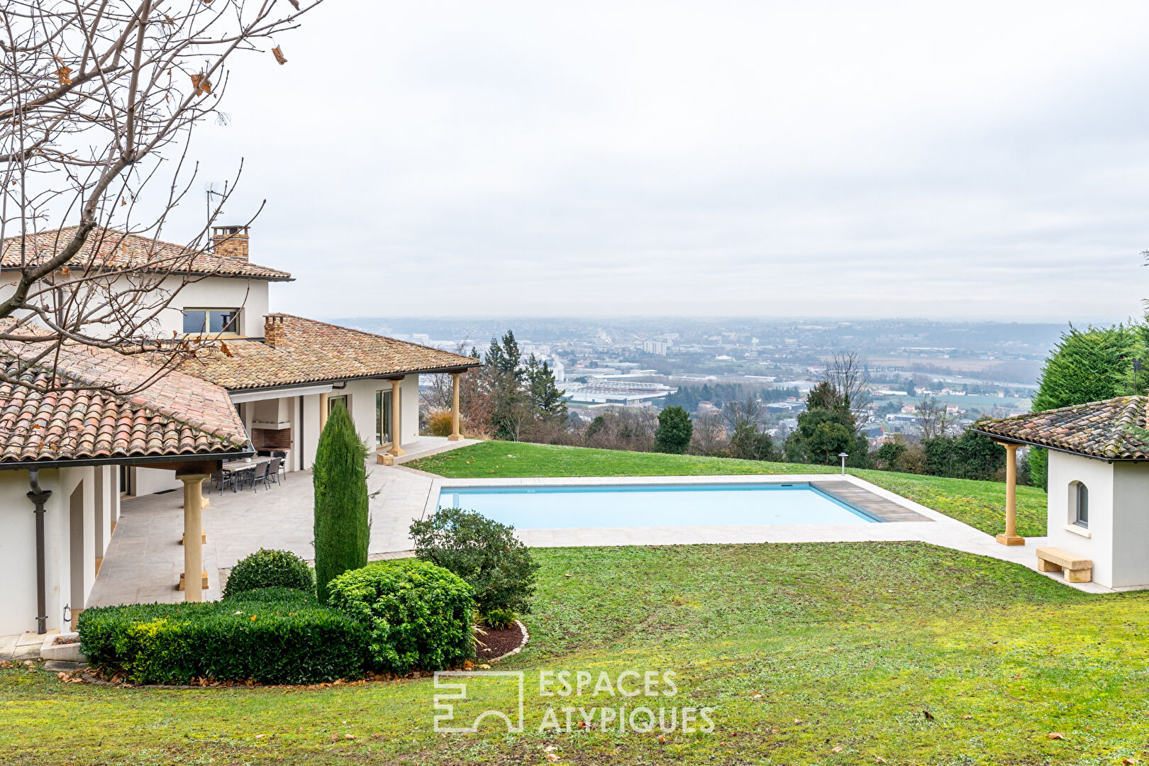 Villa avec vue sur le Mont-Blanc