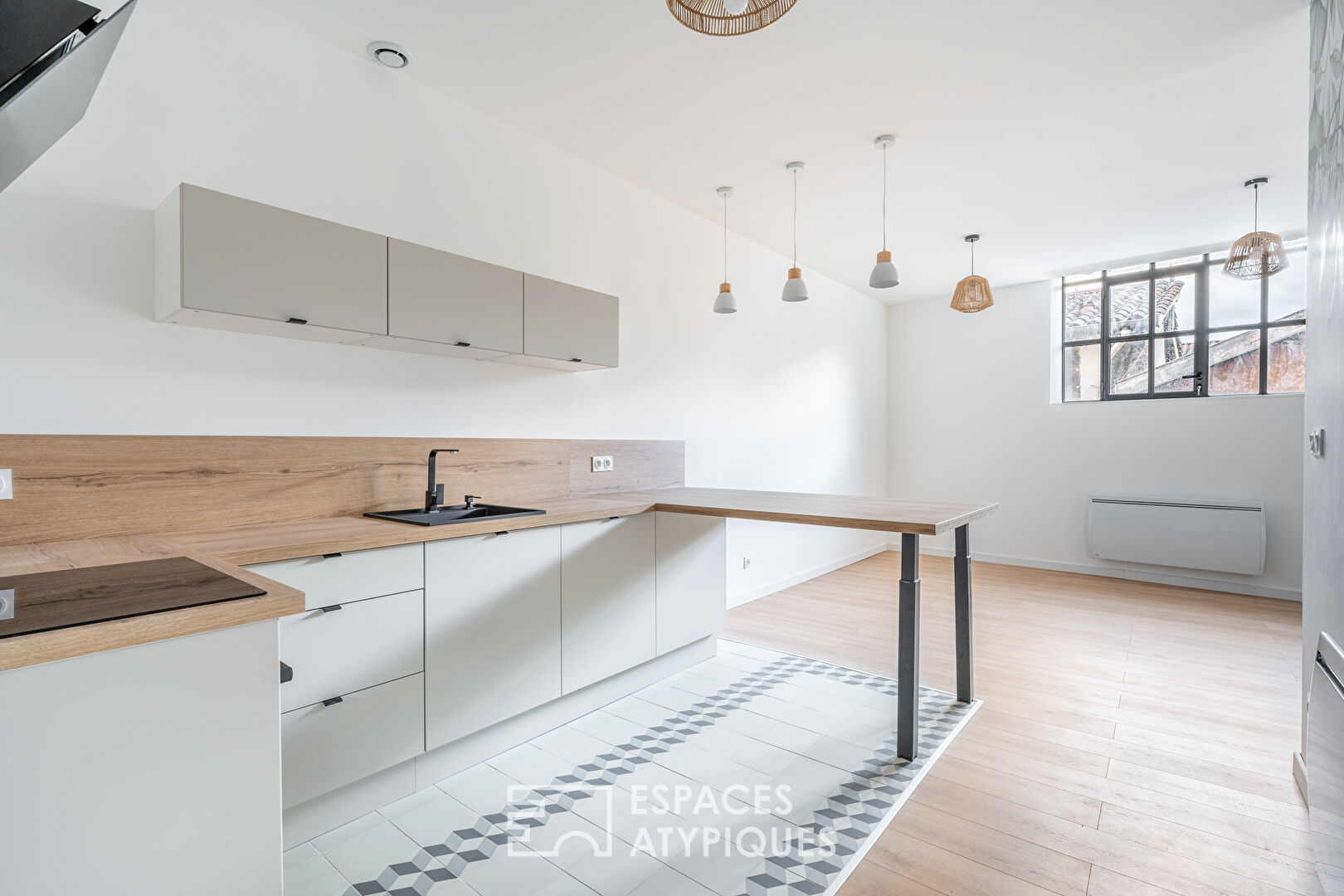 Appartement rénové dans une ancienne salle de gym