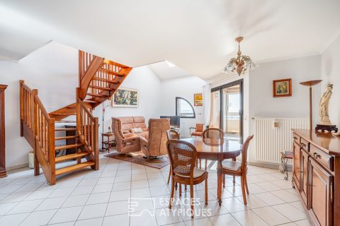 Duplex en dernier étage avec vue panoramique