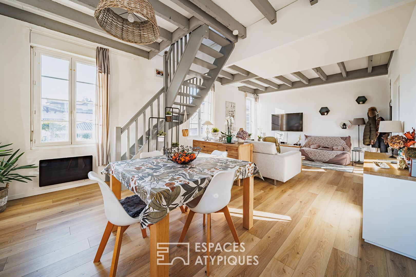 Character apartment in the hyper center of La Teste