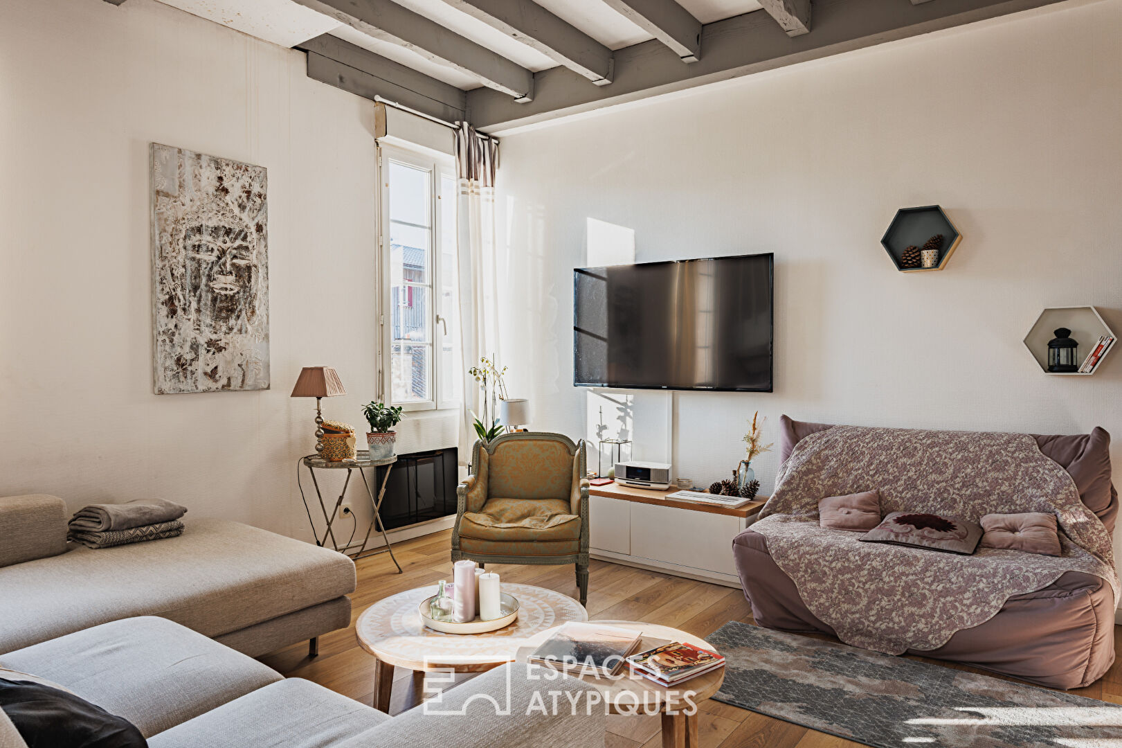 Character apartment in the hyper center of La Teste