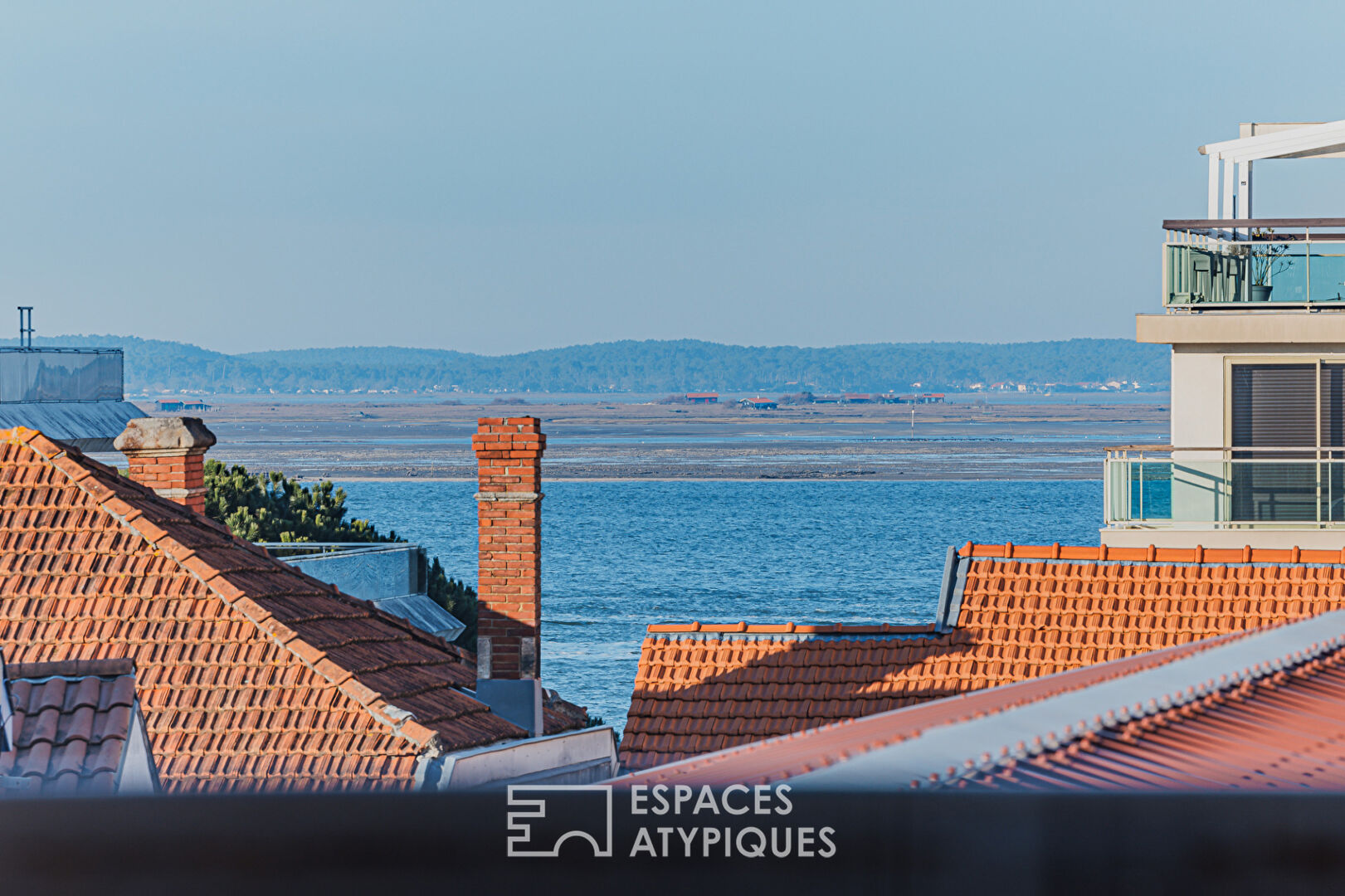 Superb apartment on the top floor in Arcachon