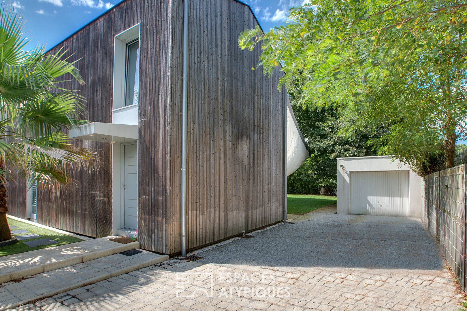 Architect-designed timber-framed house