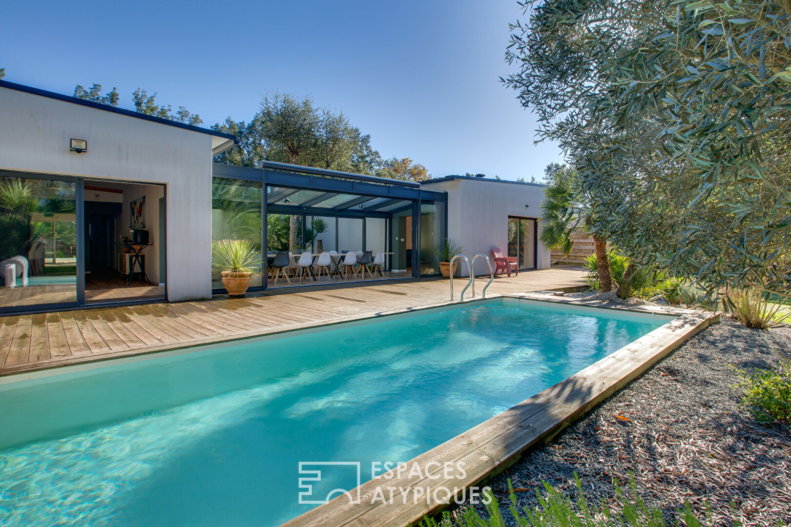 Maison d’architecte dans un environnement privilégié