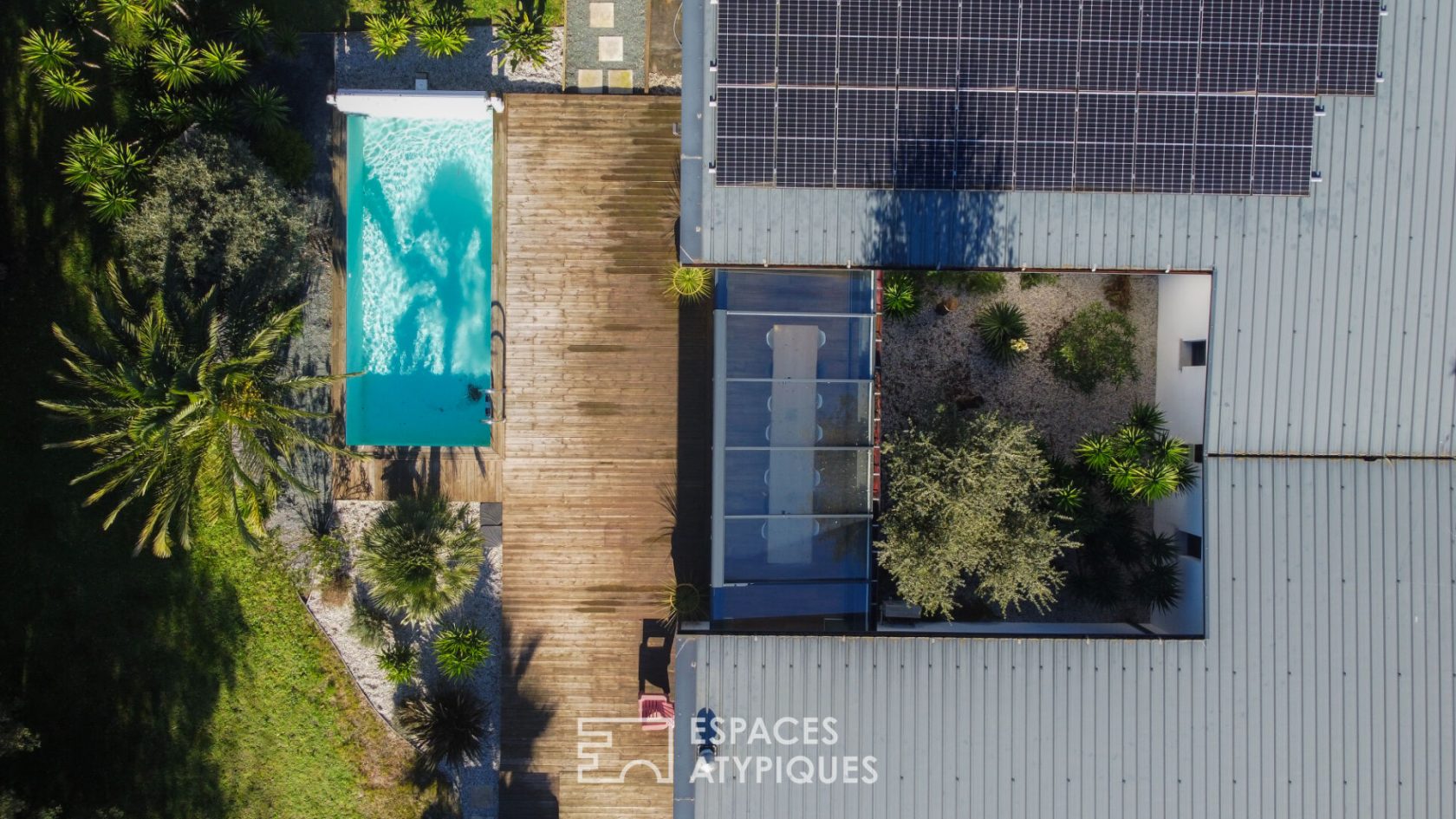 Maison d’architecte dans un environnement privilégié