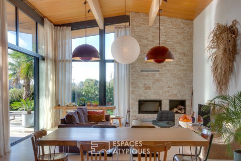 Villa d’architecte aux inspirations 70’s