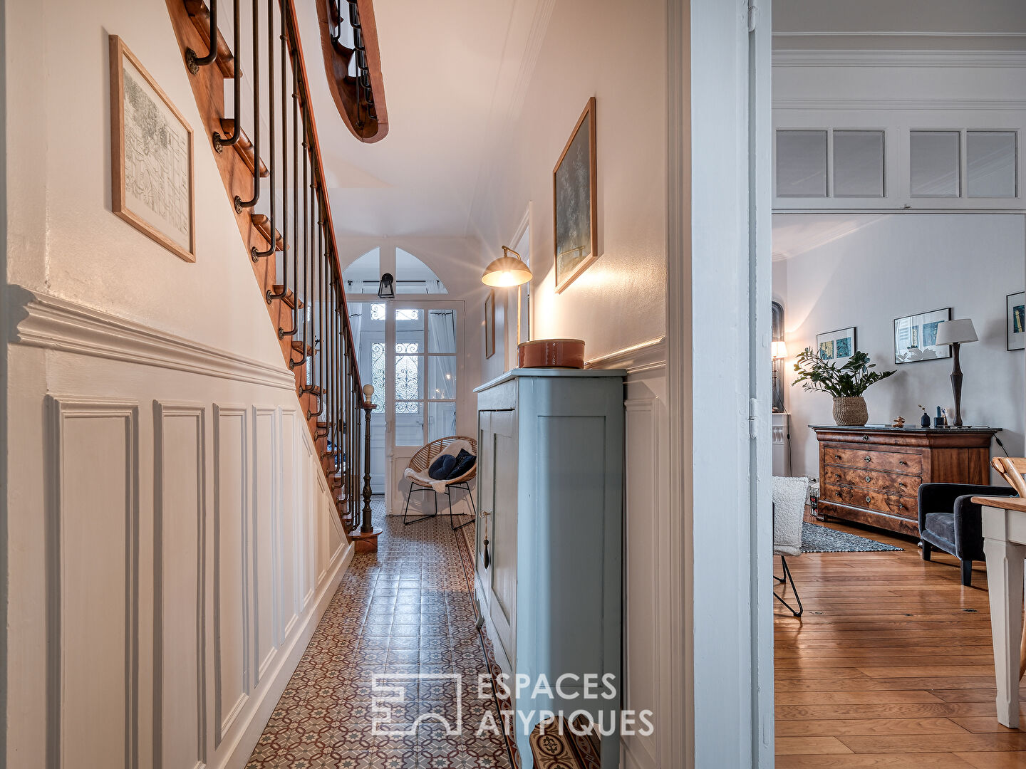 La maison bourgeoise dans une ville historique