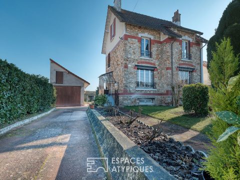 La maison de caractère et son atelier proche du centre-ville