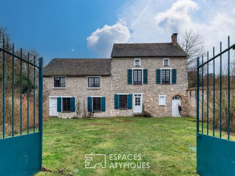 L’authentique maison de campagne au calme et aux portes de Paris