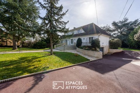 La maison avec grand jardin sans vis à vis et sous sol total