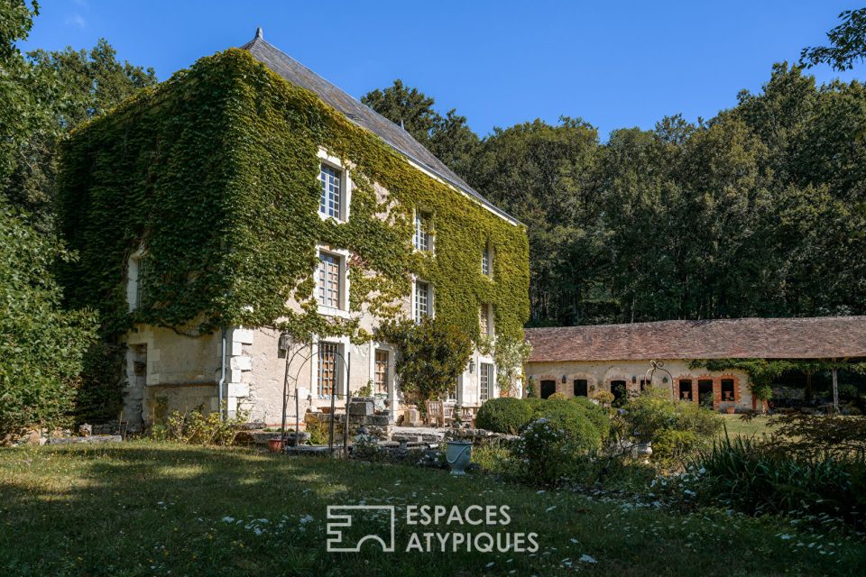 Charmant moulin dans un cadre préservé en Touraine