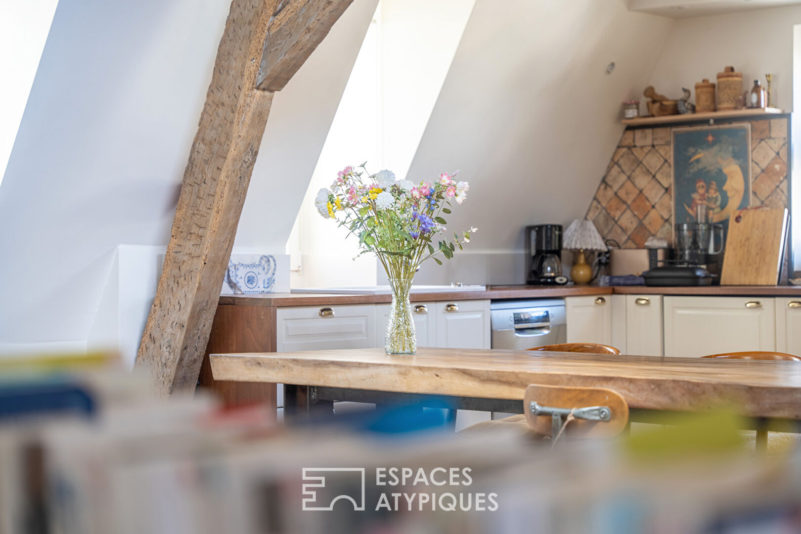 Charming attic apartment