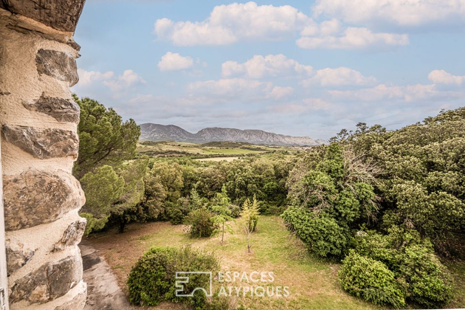 Mas du 18ème siècle avec vue panoramique