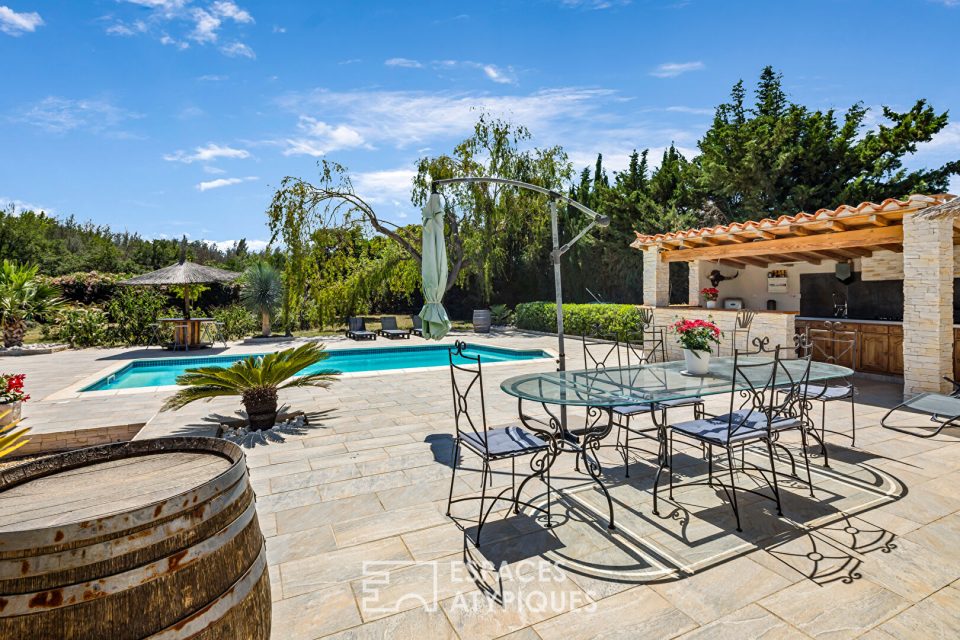 Magnifique propriété avec piscine dans un cadre enchanteur