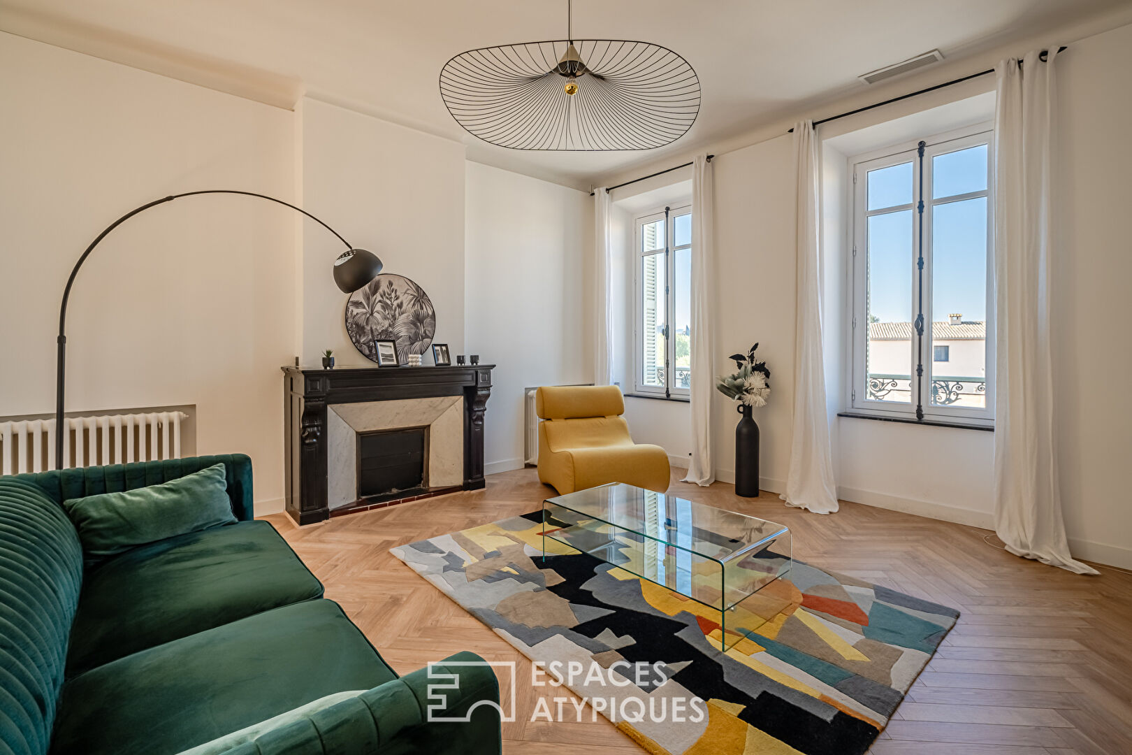 Beautiful Haussmannian apartment with a view of the City of Carcassonne