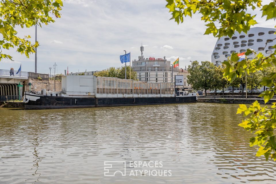 Péniche évènementielle en coeur de ville