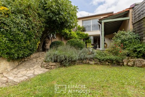 Renovated Lorraine house with terrace and garden