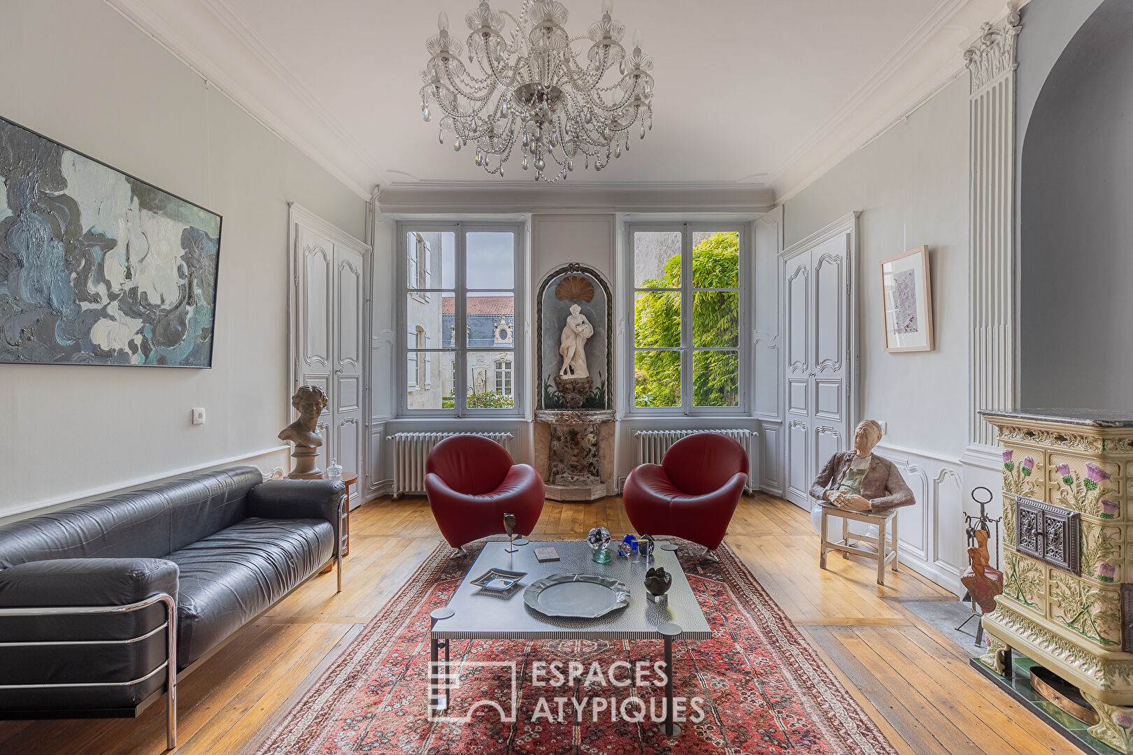 Hôtel particulier au coeur des Vosges et son jardin à la française