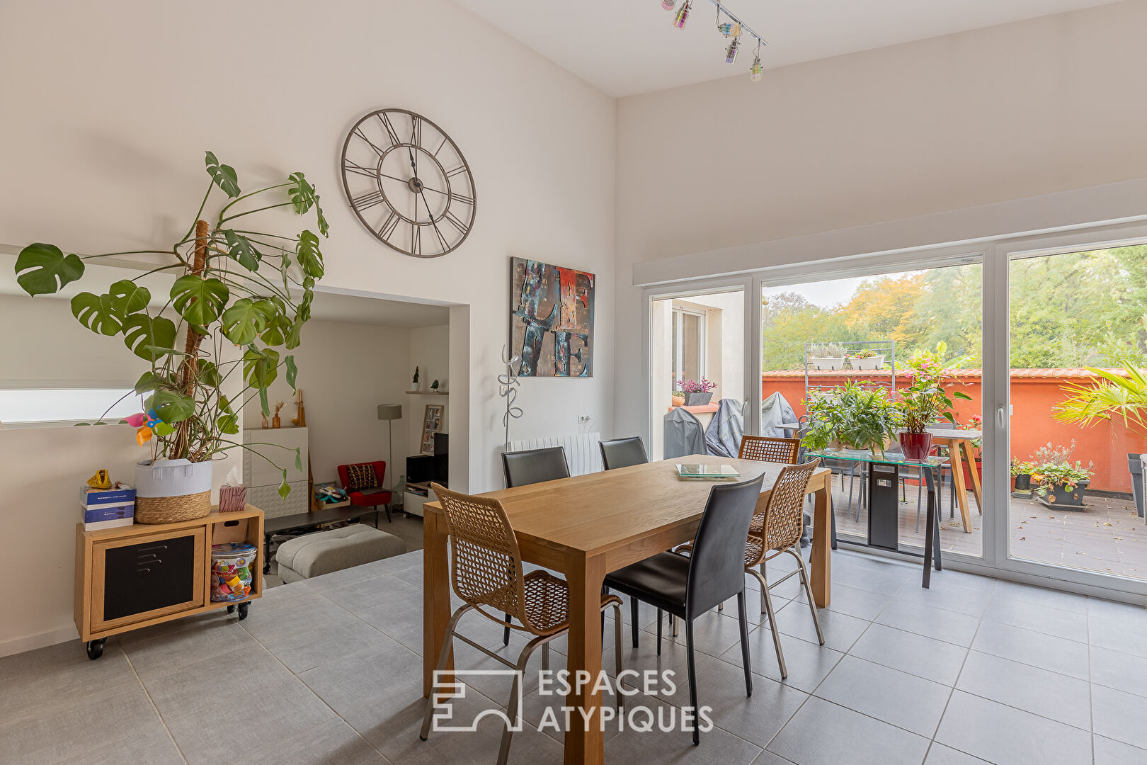 Duplex avec terrasse dans une ancienne métallerie