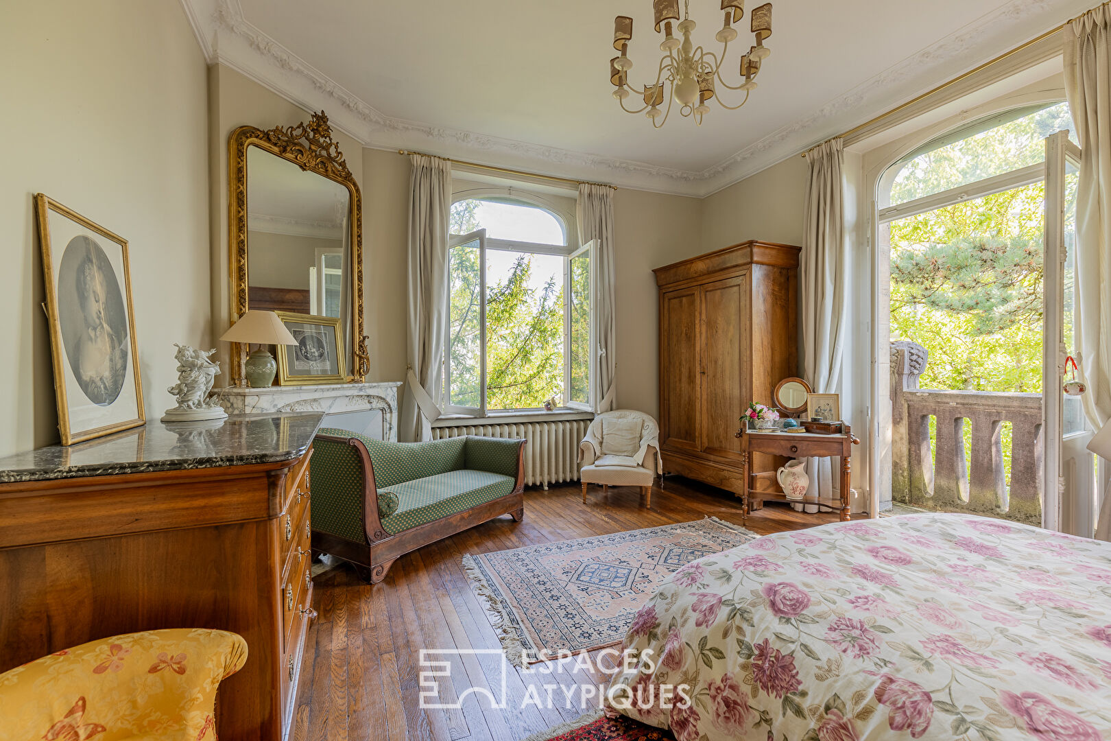 Appartement bourgeois dans un bâtiment Art Nouveau