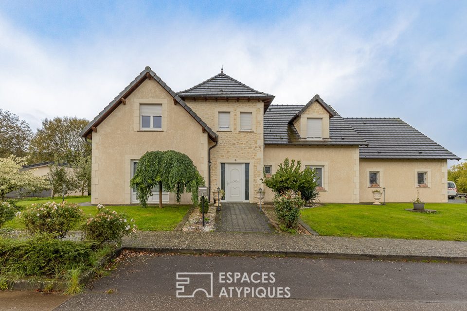 Maison d'architecte aux volumes généreux