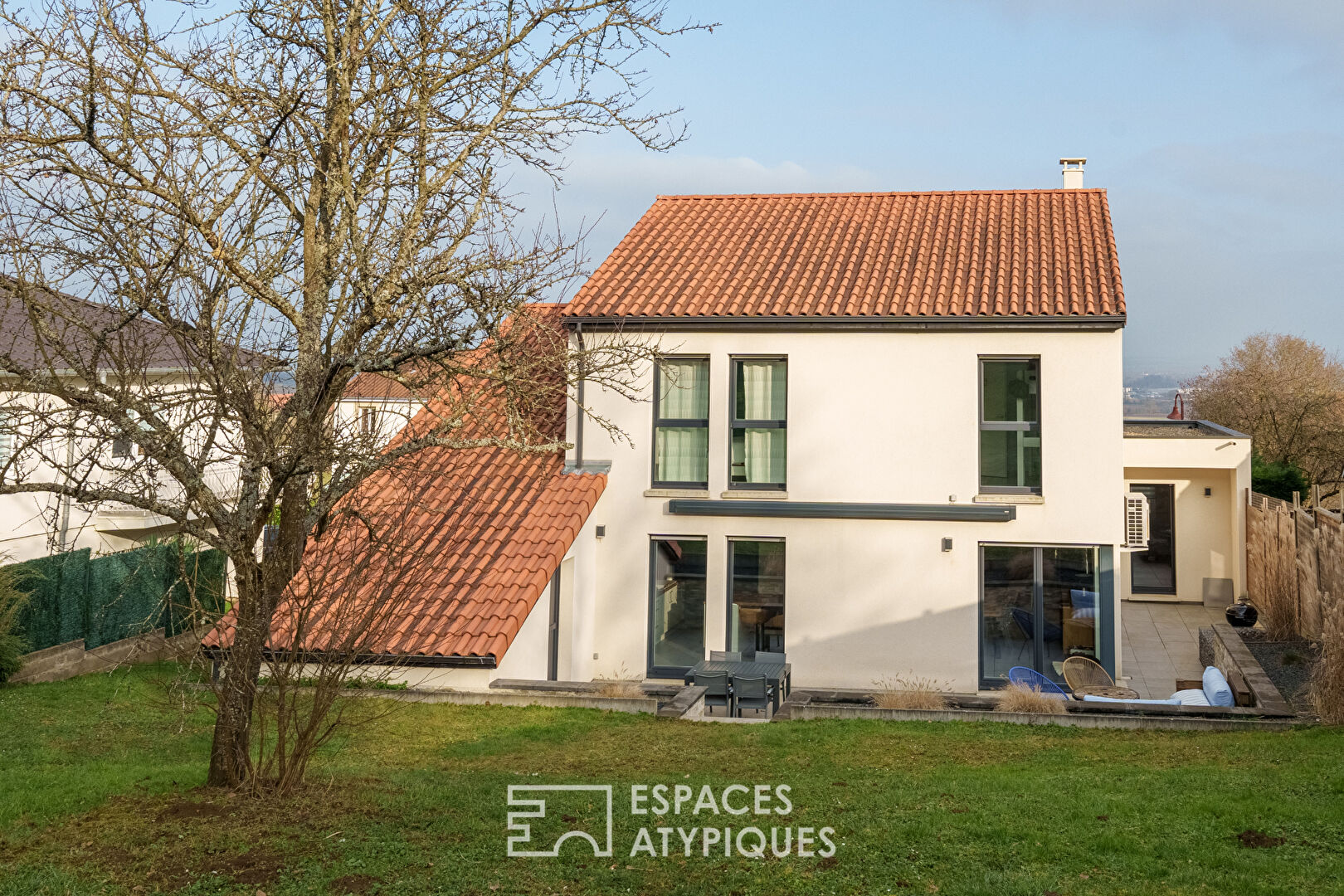 Maison d’architecte contemporaine sur les hauteurs