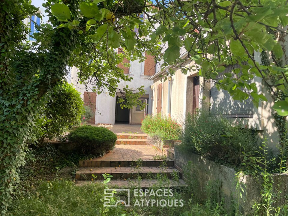 Maison en centre ville de Valence avec un grand jardin