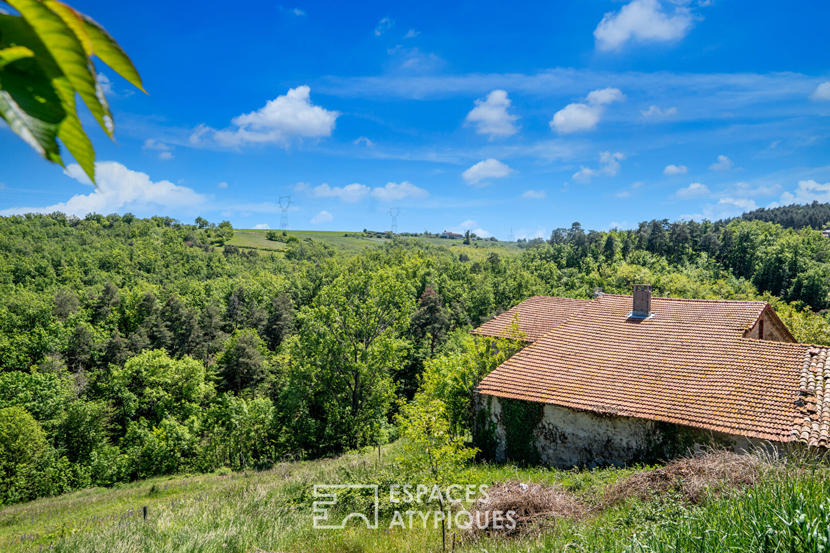 Time stands still at this farmhouse in the green Ardèche.