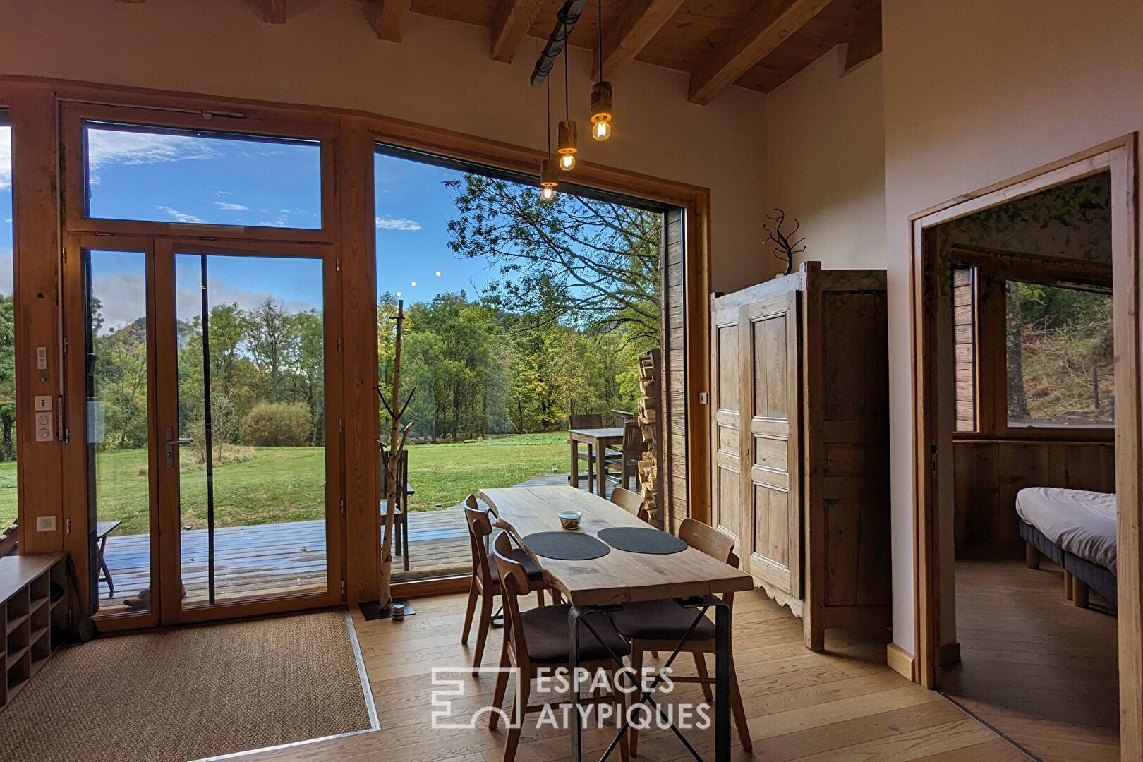 A triptych of ecolodges, for unusual accommodation in the Ardèche and Haute Loire.