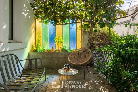 Maison de charme Art Déco avec jardin paysagé à Montélimar