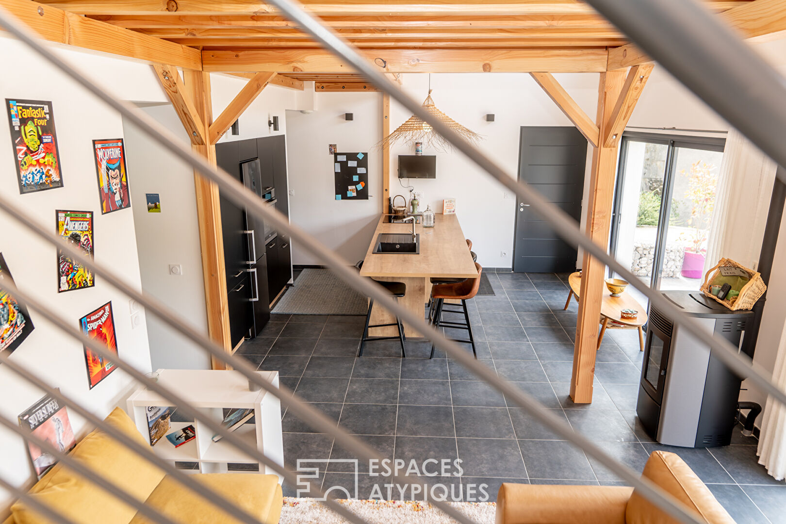 Loft au coeur d’un village de l’Ardèche Verte