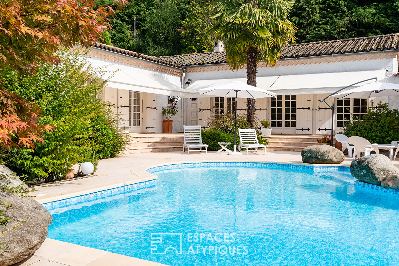 En Ardèche, cette maison de famille a de rares et nombreux attraits.