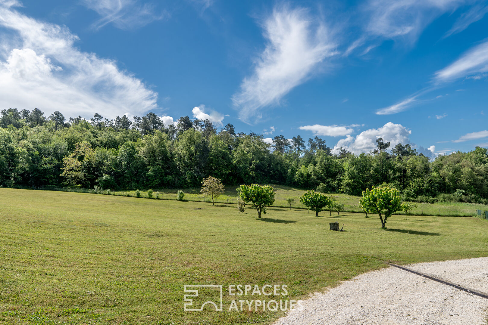 Renovated stone house with outbuildings, large grounds and swimming pool