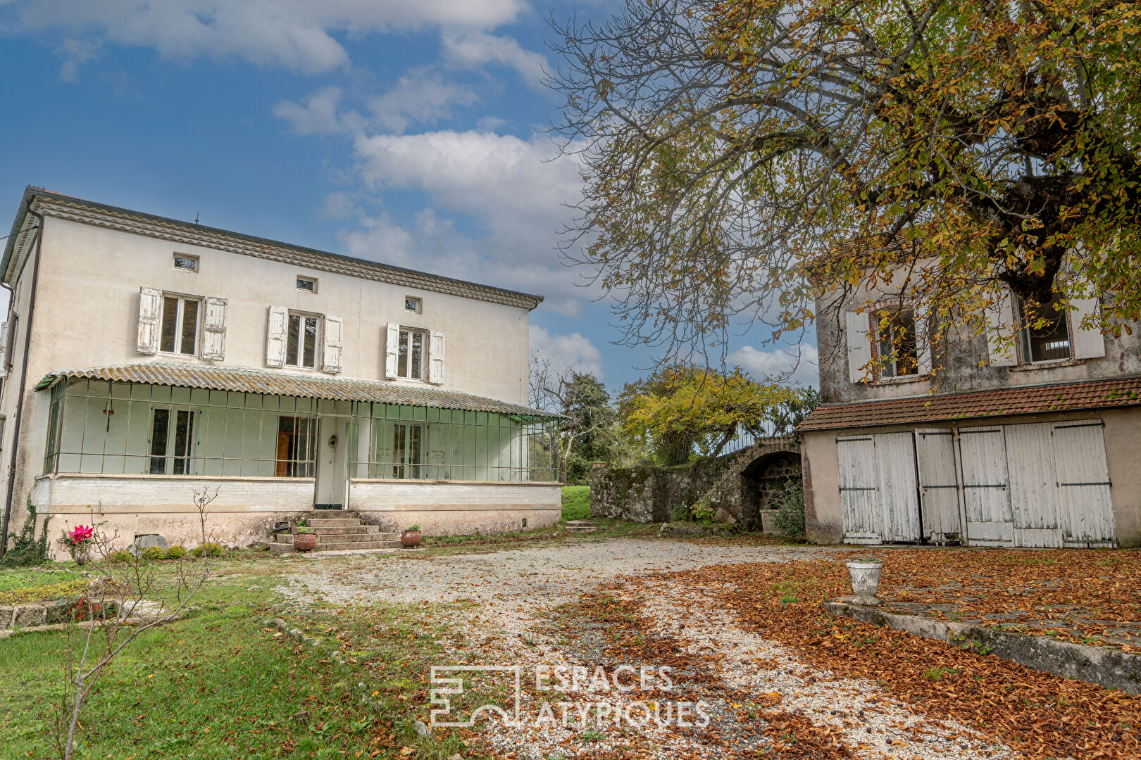 En Ardèche Verte, ancienne propriété de caractère aux atouts singuliers.