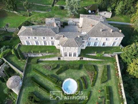 An exceptional residence in the Ardèche.