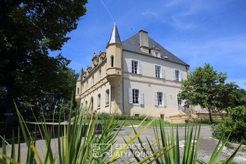 Renovated 19th century castle at the gates of Lascaux