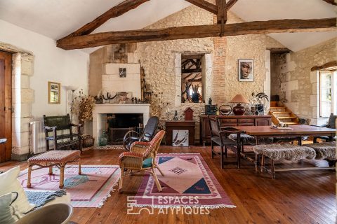 Stone town house in the heart of the Dordogne