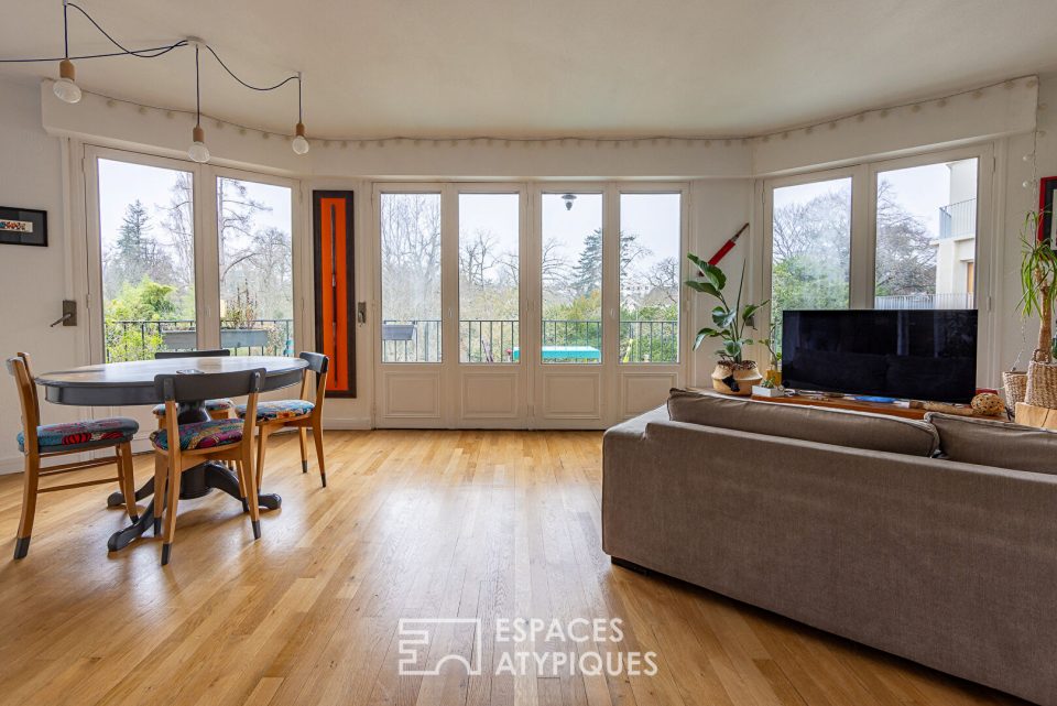 Appartement lumineux vue sur le jardin des plantes