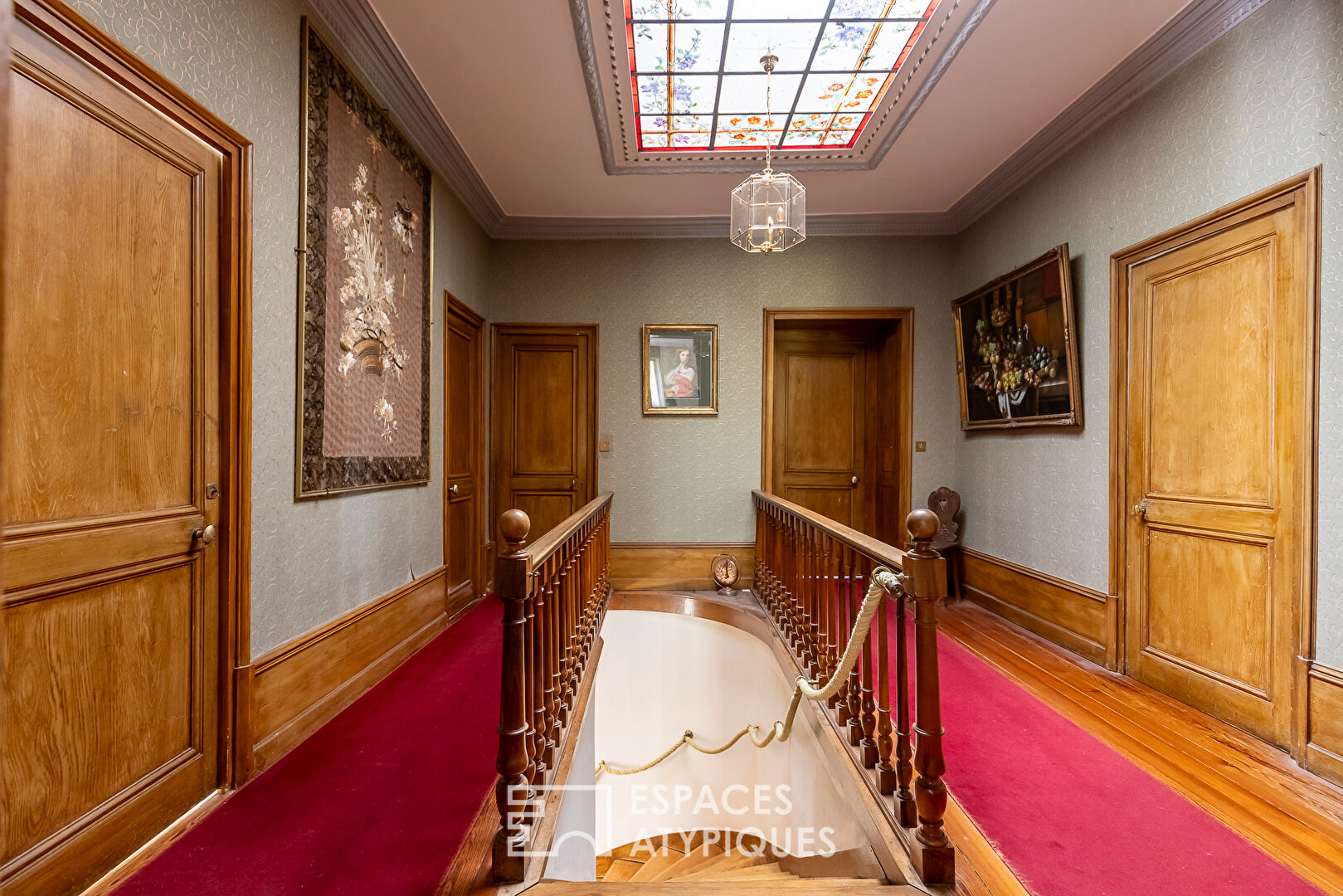 Maison bourgeoise à réinterpréter dans un parc d’1ha