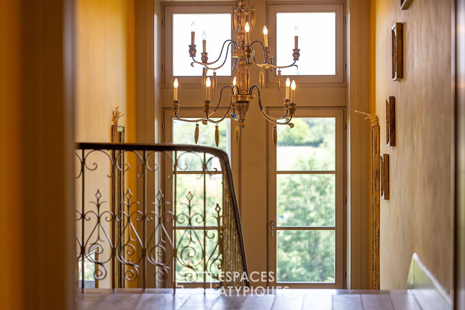 French elegance in this 19th century castle