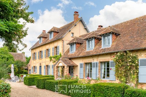 Propriété de campagne en coeur de ville