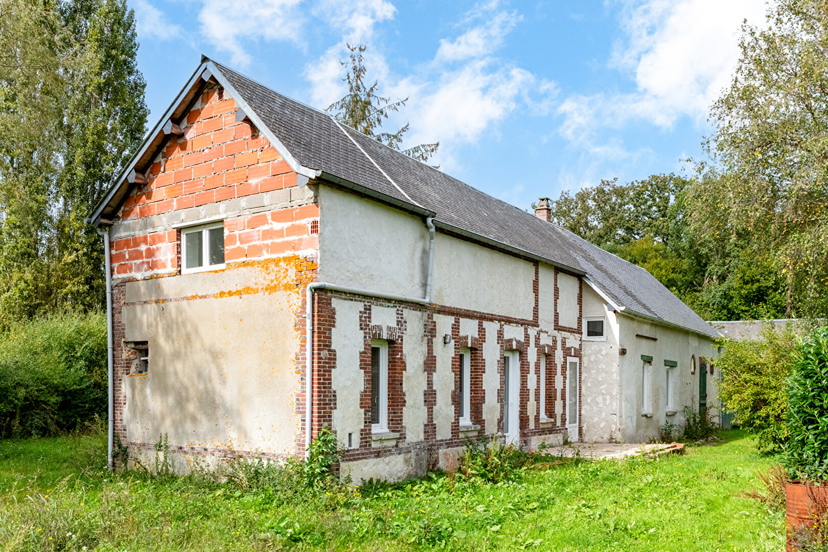 Longère édifiée en 1862 à réhabiliter